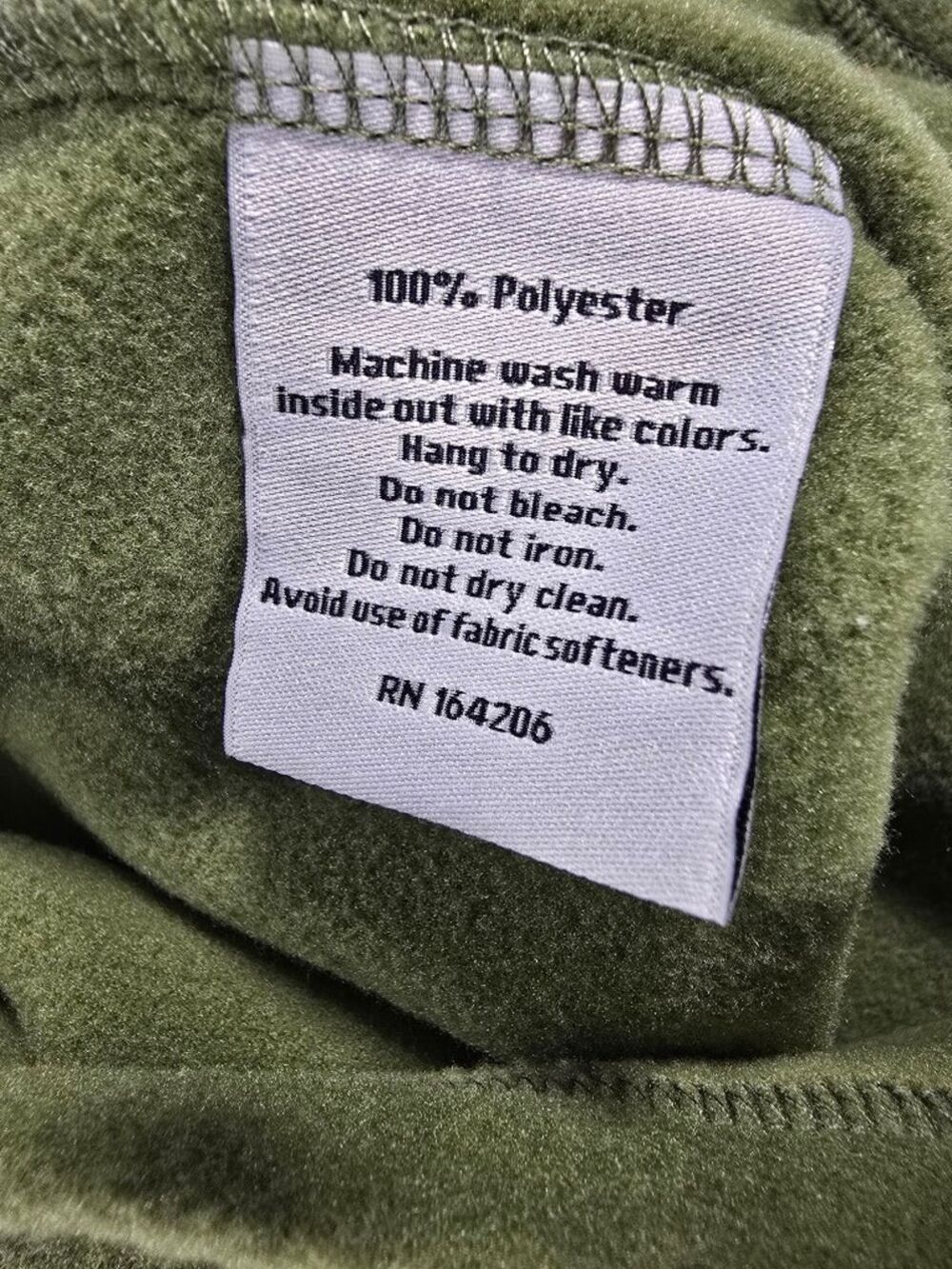 NEW Dudley Stephens Greenpoint Turtleneck Sweater Fleece Pullover Army Green XL - Picture 7 of 10